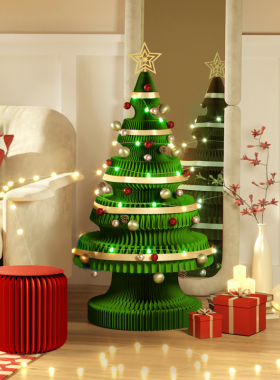 圣诞节日氛围灯饰摆件