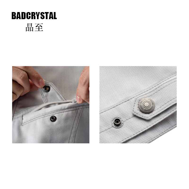 新款工作服套装可定做阻燃晶至夹克 badcrystal晶至工装制服