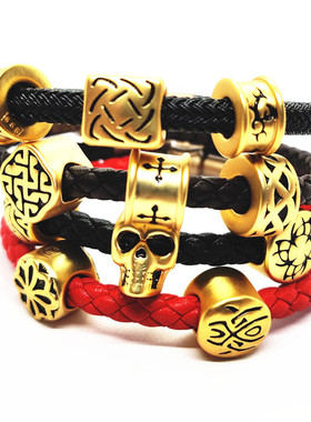 越南沙金3d转运珠配件diy周生