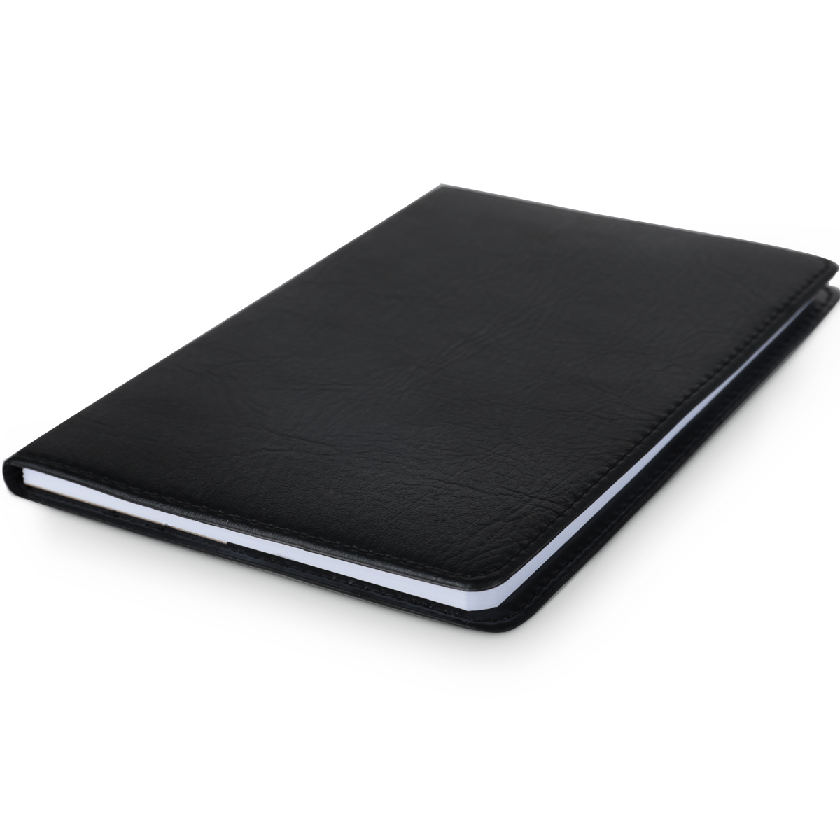 Deli economical leather-bound medium-sized meeting minutes book