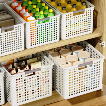 Snack Debris Containing Box Toy Finishing Basket Home Plastic Storage Box Kitchen Cupboard Basket tabletop Locker Box