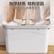 Thickened large capacity storage box household clothes sorting