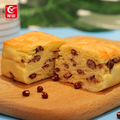 【第二件0元】友臣红豆手撕面包