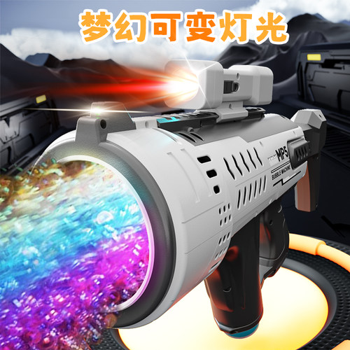 2026新款泡泡机儿童手持加特林吹泡泡枪全电动男女孩玩具网红爆款 - 图3
