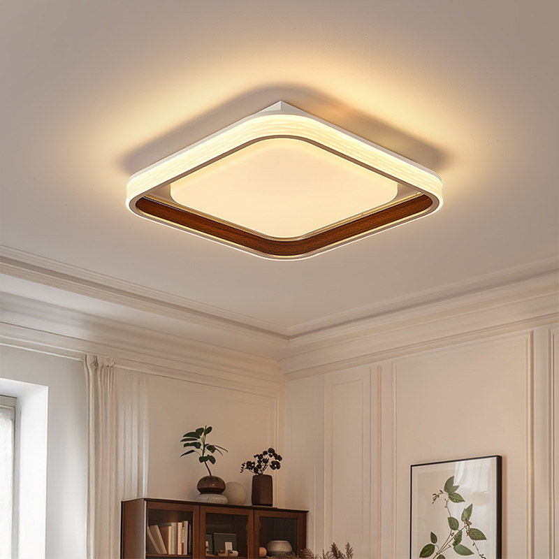 新中式中古风客厅吸顶灯简约现代书房卧室奶油风法式新款家用灯具,淘宝优惠券,粉丝福利购,淘宝优惠卷