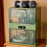 Чайная чашка для гостиной, держатель для стакана, стеклянная пылезащитная коробка для хранения