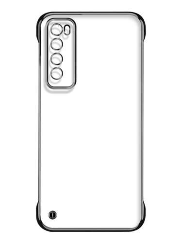 逸圣适用于华为Nova7Pro手机壳无边框Nova7新款透明电镀Nova7se超薄四角防摔Nova7se活力版高级感男女硬背板 - 图0