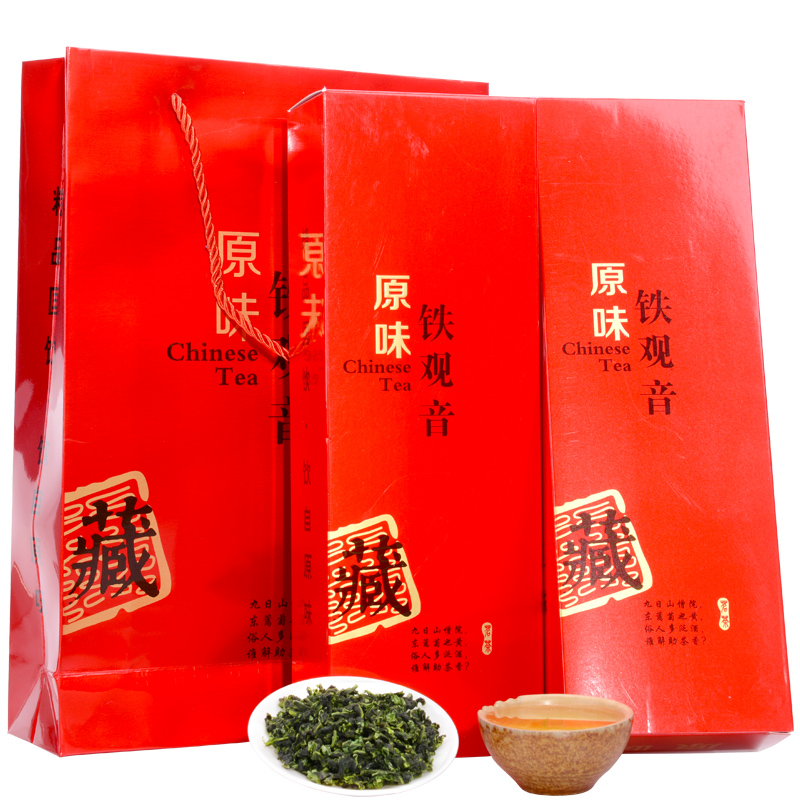 古庭铁观音茶叶浓香型兰花香新茶秋茶特级乌龙茶散装礼盒罐装500g - 图3