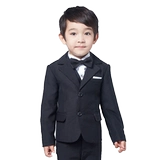 Детский классический костюм, комплект для мальчиков для отдыха, платье, детская куртка, 3 предмета