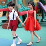 Детский костюм для раннего возраста, комбинезон для мальчиков, штаны, наряд маленькой принцессы, юбка