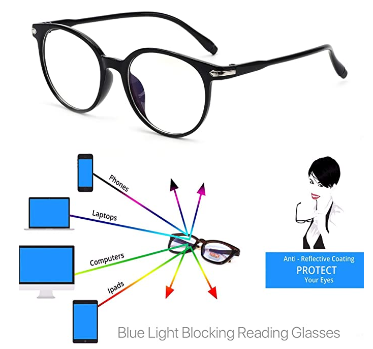 Blue light radiation shield computer glasses men women 眼镜 - 图2