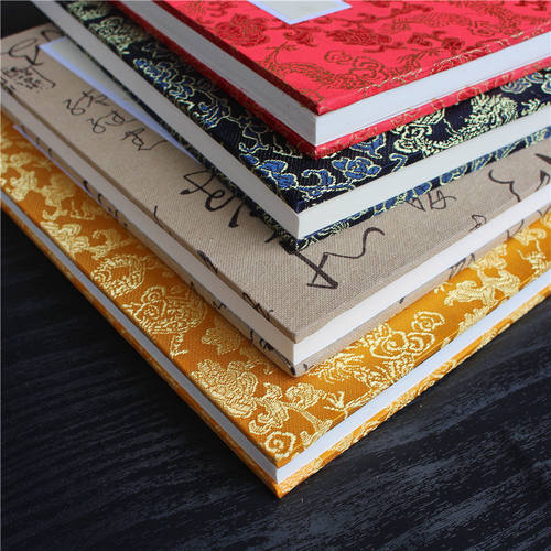 加厚双层夹宣折叠本纸册页家谱签字本印章本收藏本书法写生国画 - 图3