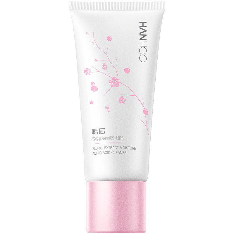 韩后花痴水漾保湿洁颜100g女洗面奶 韩后贝臣洁面