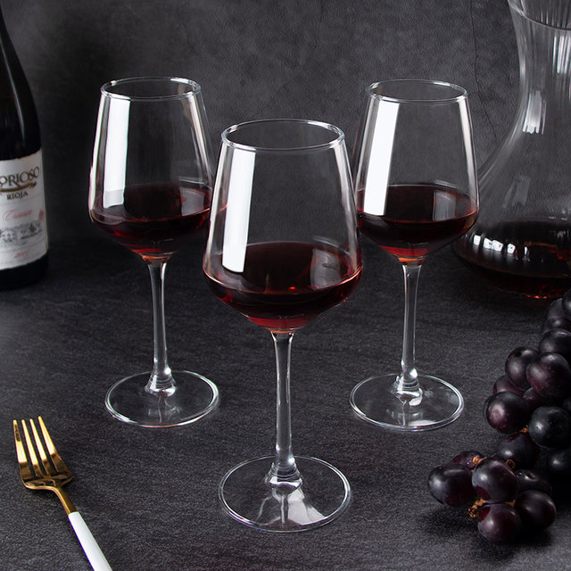 Red Wine Cup Set Household Ghost Cup Creative Luxury High -end Classic Crystal Glass Cup Wine Light luxury style