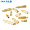 Knurled security copper pillar factory spot