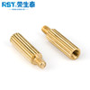 Knurled security copper pillar factory spot