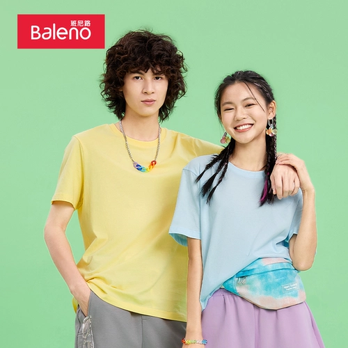 Хлопковая тонкая приятная телу футболка с коротким рукавом для влюбленных, короткий рукав