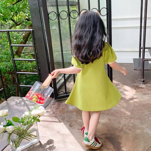 公主裙女童夏连衣裙2026新款夏装儿童洋气裙子夏季童装小孩卫衣裙 - 图2