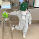 Girls autumn sports suit fashionable children's clothing two-piece set