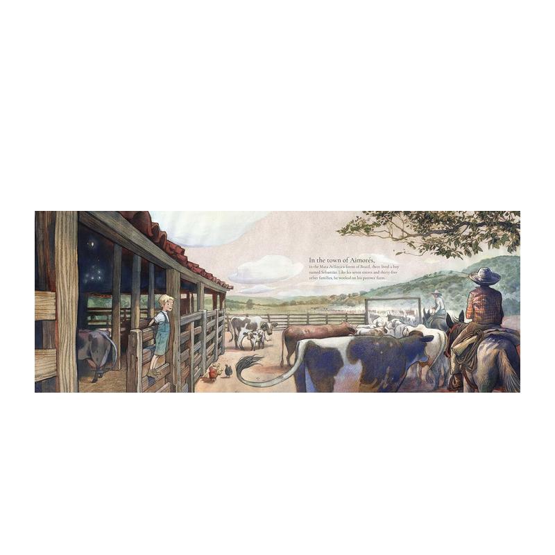 【现货】种植希望  塞巴斯提奥·萨尔加多传记 Planting Hope 原版英文儿童绘本 - 图1