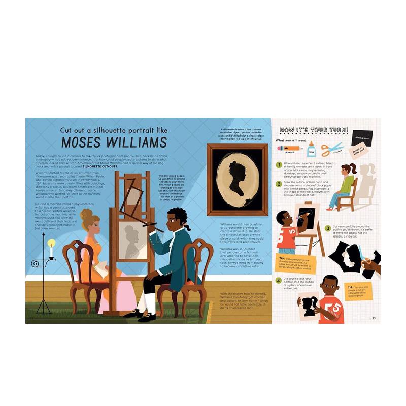 【预售】This Book Will Make You An Artist，打造小小艺术家 Ruth Millington Nosy Crow UK 英文儿童艺术启蒙 - 图2