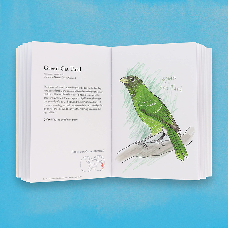 【预售】The Field Guide to Dumb Birds of the Whole Stupid World，世界蠢鸟实地指南 英文原版图书籍Matt Kracht 生活 - 图1