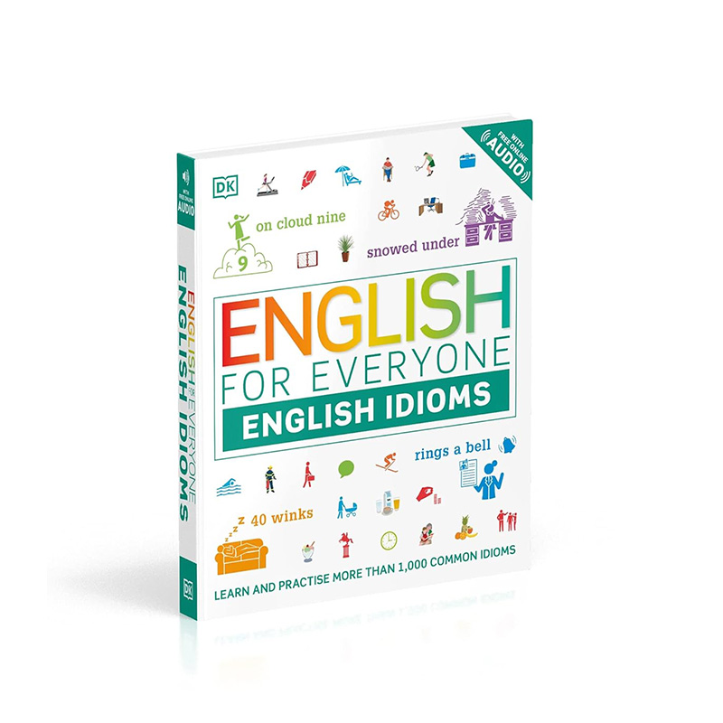 【现货】 DK新视觉人人学英语：学习和练习常见的习语和表达方式English for Everyone English Idioms儿童英语englishforeveryone-图0