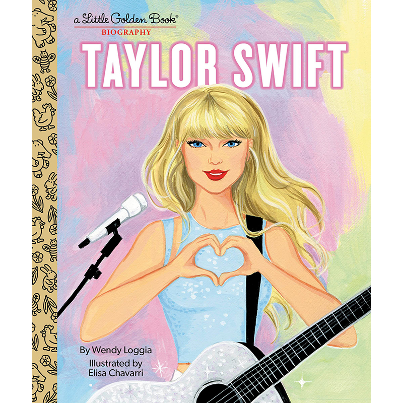 【现货】 【Little Golden Book Biography】Taylor Swift，【黄金小传】泰勒·斯威夫特 英文进口原版图书 儿童绘本-人物传记故事 - 图0