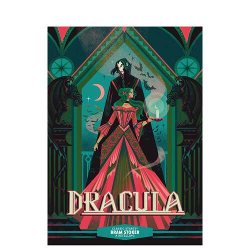【预售】【经典启蒙系列】德古拉 Classic Starts: Dracula 英文进口原版儿童章节书 适配章节书入门小读者Bram Stoker Tania Zam - 图2