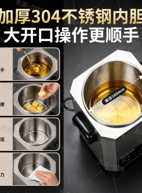 志高商用智能恒温防烫泼油锅