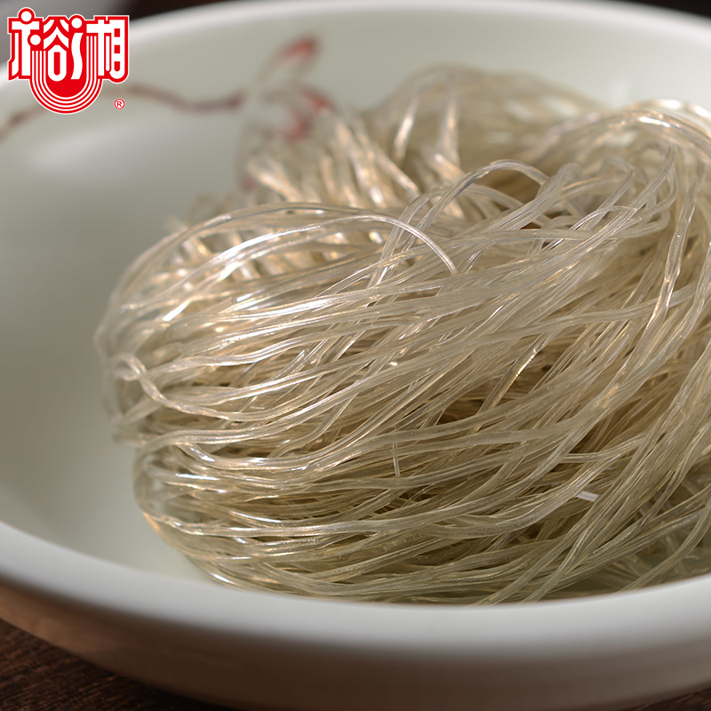 裕湘 红薯粉条480g*2袋 正宗农家圆粉 酸辣粉火锅凉拌粉南北干货 - 图1