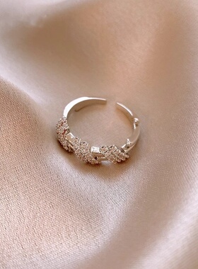 OolongTea精致锆石戒指