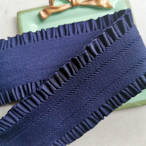 Аксессуары для одежды DIY, с высоким эластичным лотосным сантиметровым сантиметром плиссированных кружев