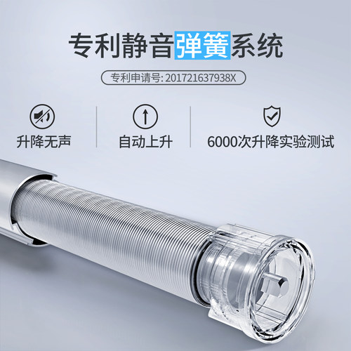 自动上升降卷帘窗帘遮光手拉弹簧厨房卫生间防水阳台办公室遮阳帘 - 图1