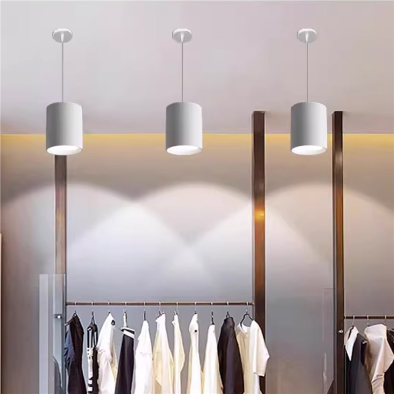 Led surface-mounted downlight shooting ceiling bucket
