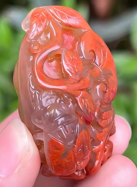 梅林达旗舰店天然南红玛瑙