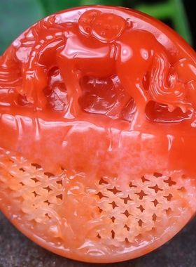 梅林达旗舰店天然南红玛瑙