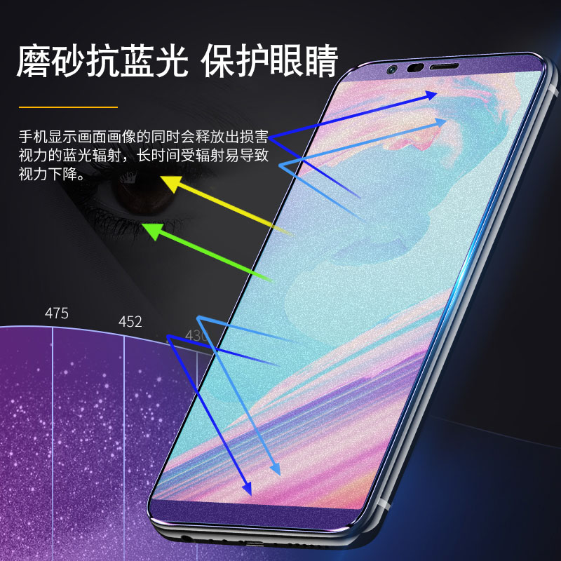 创霸旗舰店一加5T钢化膜一加5磨砂全屏覆盖抗蓝光1加五t原装1+5t防指纹oneplus无白边1加五防摔玻璃手机1+5前后贴膜1+五2