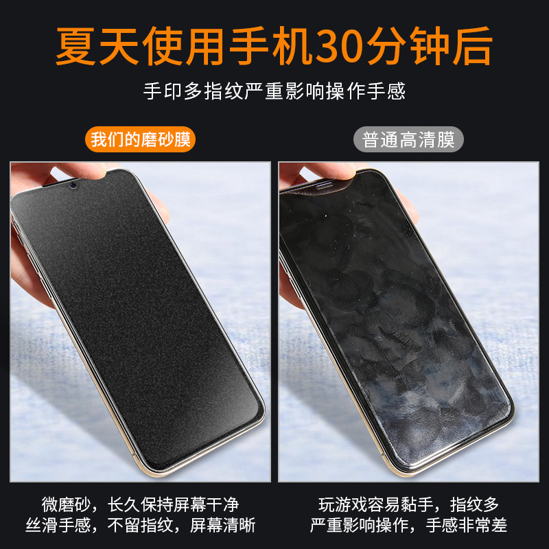 创霸旗舰店iqooneo钢化膜iqoo磨砂膜全屏覆盖iqooneo3抗蓝光5g手机膜neo855竞速原装贴膜vivoiqoo全包刚化屏iq00保护膜2