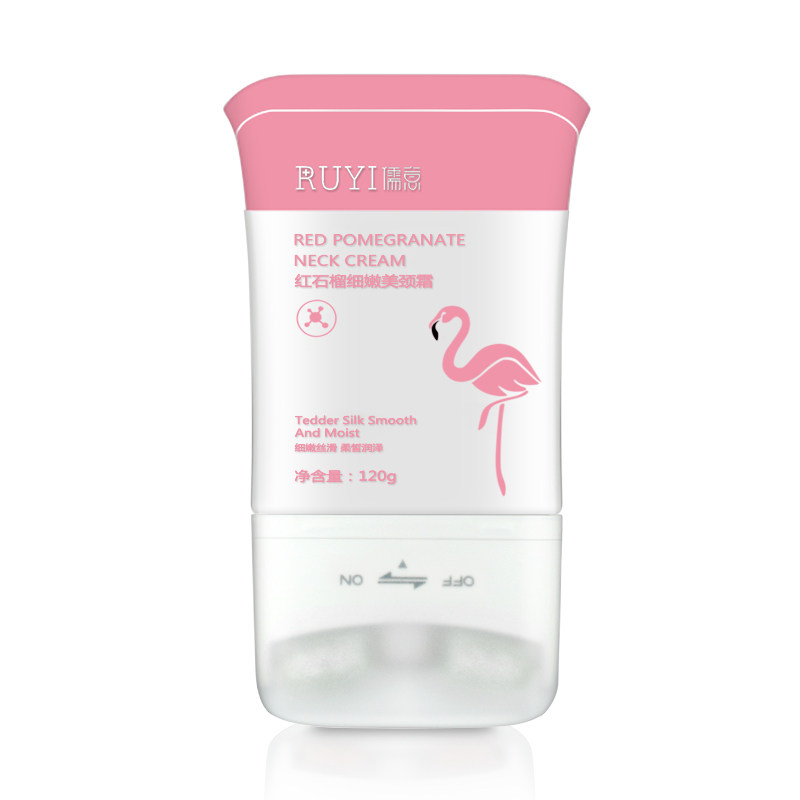 儒意颈纹霜双滚轮去颈部护理美颈霜 儒意化妆品颈霜