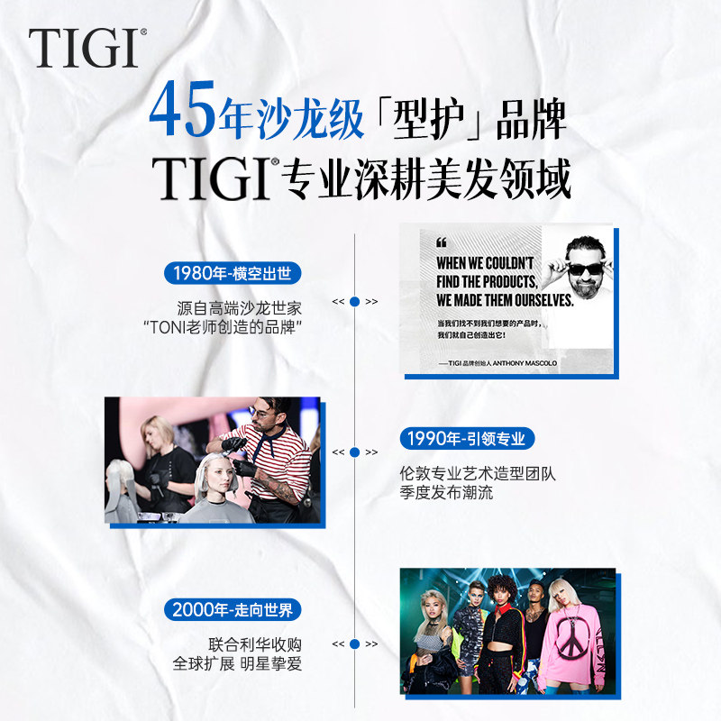 TIGI体吉发胶定型喷雾男女士头发自然蓬松发蜡干胶持久清香旅行装,淘宝优惠券,粉丝福利购,淘宝优惠卷