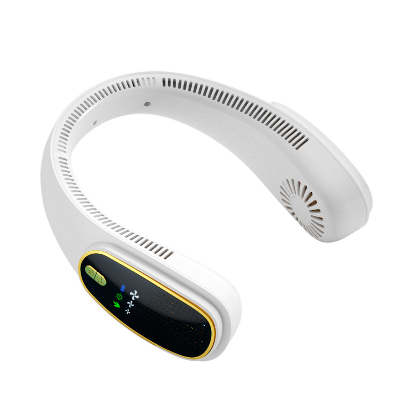 果果帮旗舰店挂脖风扇懒人便携式随身小风扇usb无叶静音制冷降温宿舍办公室桌面学生儿童负离子充电挂脖挂颈式电风扇新款0