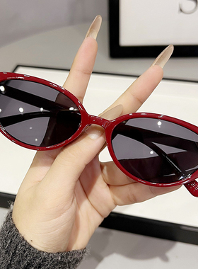 太阳镜女2025年新款防晒港风大脸墨镜男夏显脸小圆脸防紫外线开车