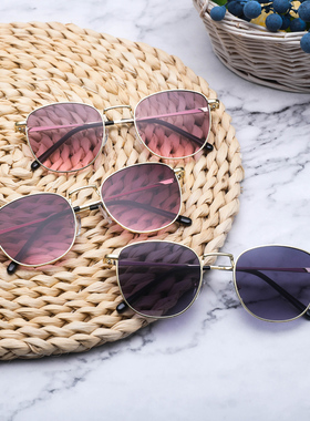 清仓太阳眼镜街拍复古风女