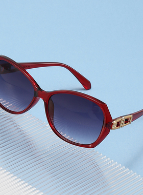 女式太阳镜防紫外线复古