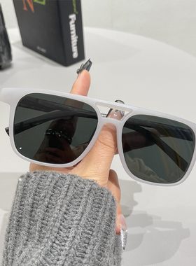 偏光太阳镜防紫外线复古潮男方形