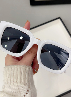【亏本清仓】墨镜防紫外线高级感太阳镜网红款ins风圆脸大脸显瘦