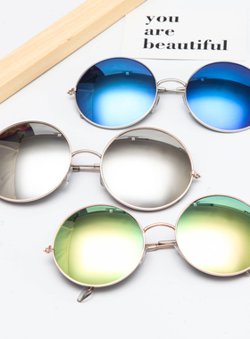 清仓墨镜女ins眼睛男潮流太阳镜2022新款防紫外线眼镜韩版复古风