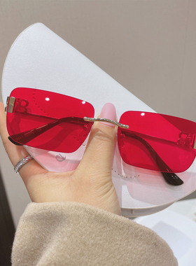 复古墨镜女2022新款网红太阳镜男潮时尚黑色眼镜大脸显瘦防紫外线