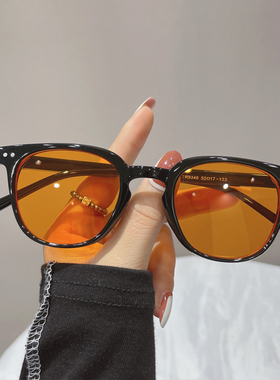 男防墨镜大脸强光时尚女